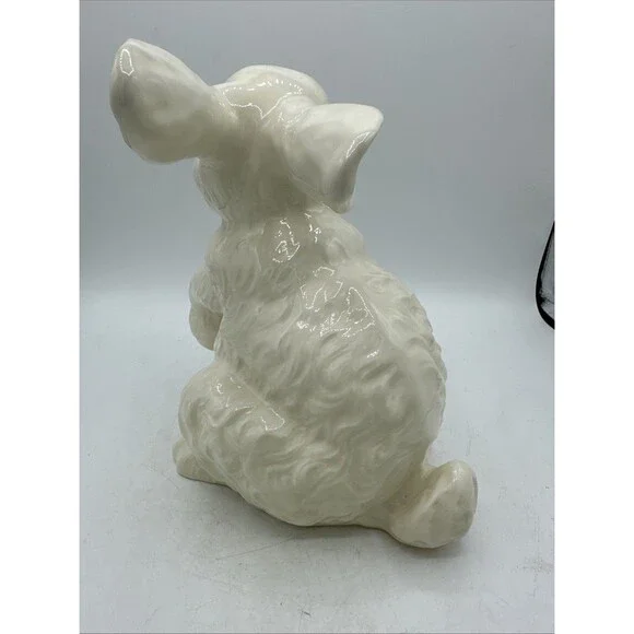Vintage Easter Bunny Rabbit Figure Ceramic 9” - Picture 7 of 16